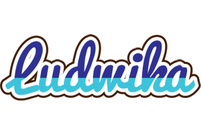 Ludwika raining logo