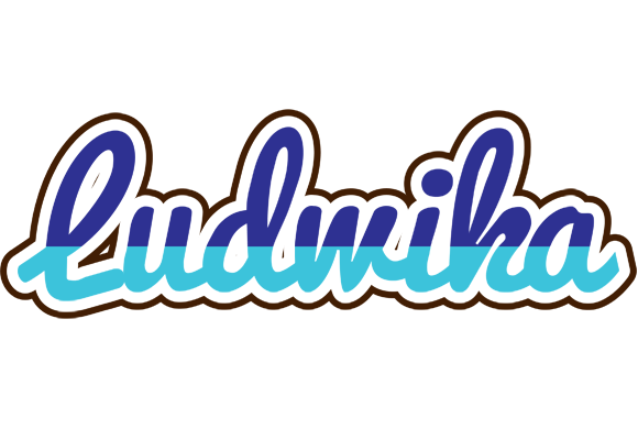 Ludwika raining logo