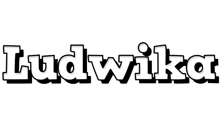 Ludwika snowing logo