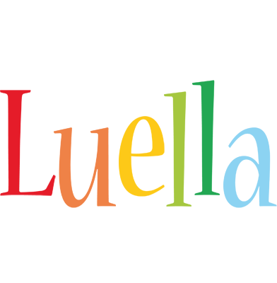 Luella birthday logo