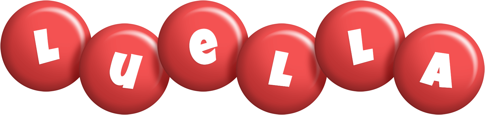 Luella candy-red logo