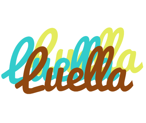 Luella cupcake logo