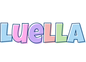 Luella Logo Name Logo Generator Candy Pastel Lager Bowling Pin Premium Style