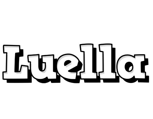 Luella snowing logo