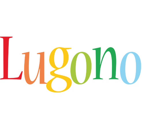 Lugono birthday logo