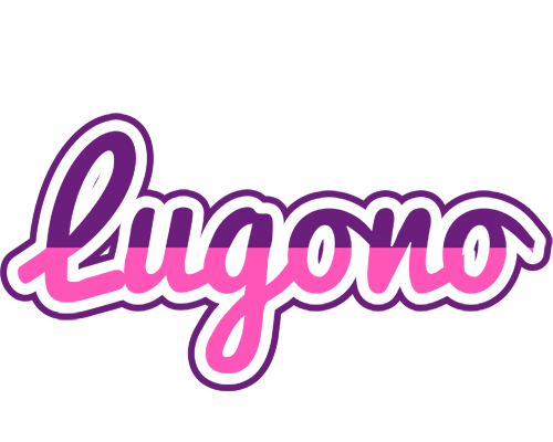Lugono cheerful logo