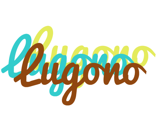 Lugono cupcake logo