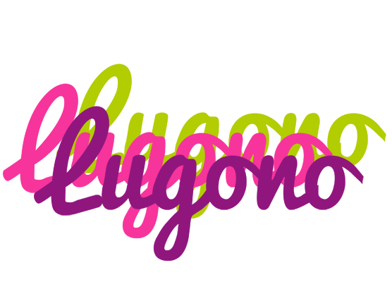 Lugono flowers logo