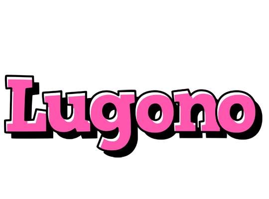 Lugono girlish logo