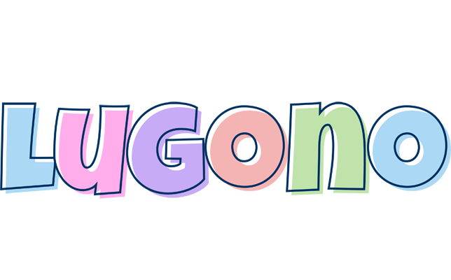 Lugono pastel logo