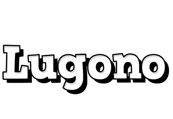 Lugono snowing logo