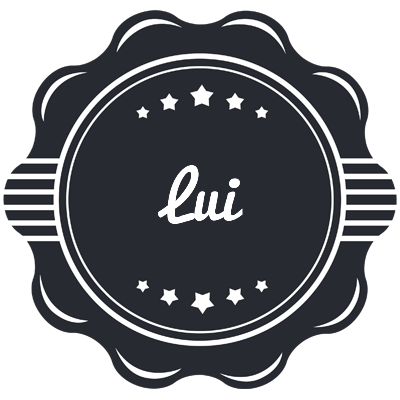 Lui badge logo
