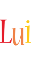 Lui birthday logo