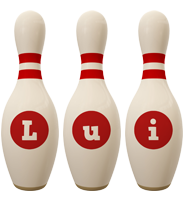 Lui bowling-pin logo