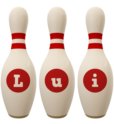 Lui bowling-pin logo