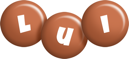 Lui candy-brown logo