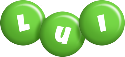 Lui candy-green logo