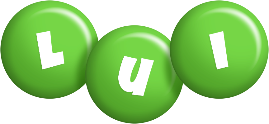 Lui candy-green logo