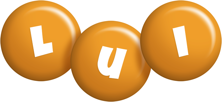 Lui candy-orange logo