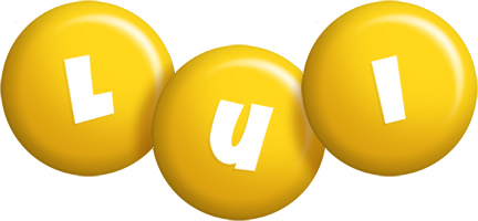 Lui candy-yellow logo