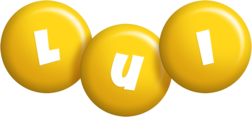 Lui candy-yellow logo