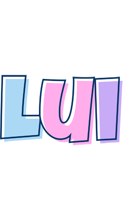Lui pastel logo