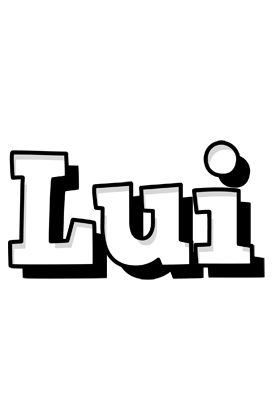 Lui snowing logo