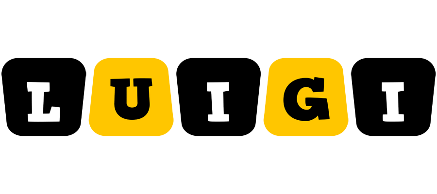 Luigi boots logo