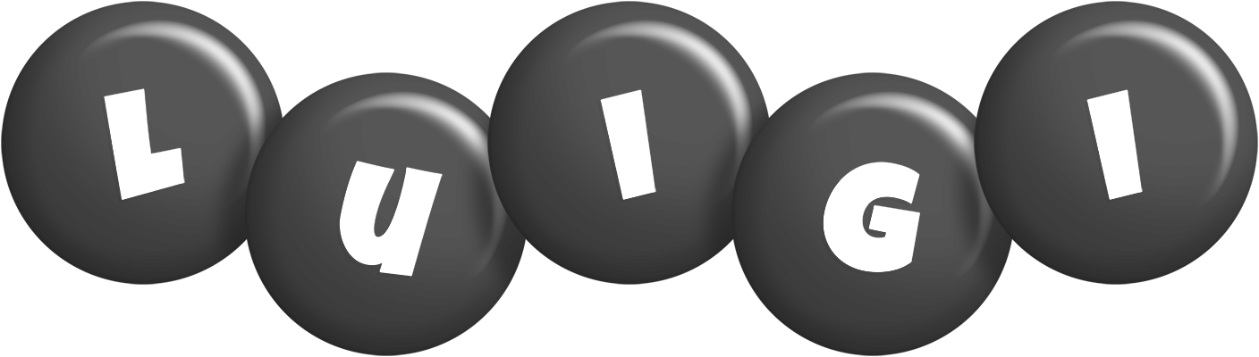 Luigi candy-black logo