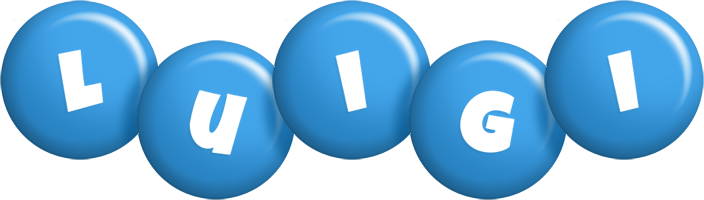 Luigi candy-blue logo