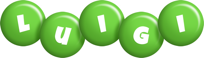 Luigi candy-green logo