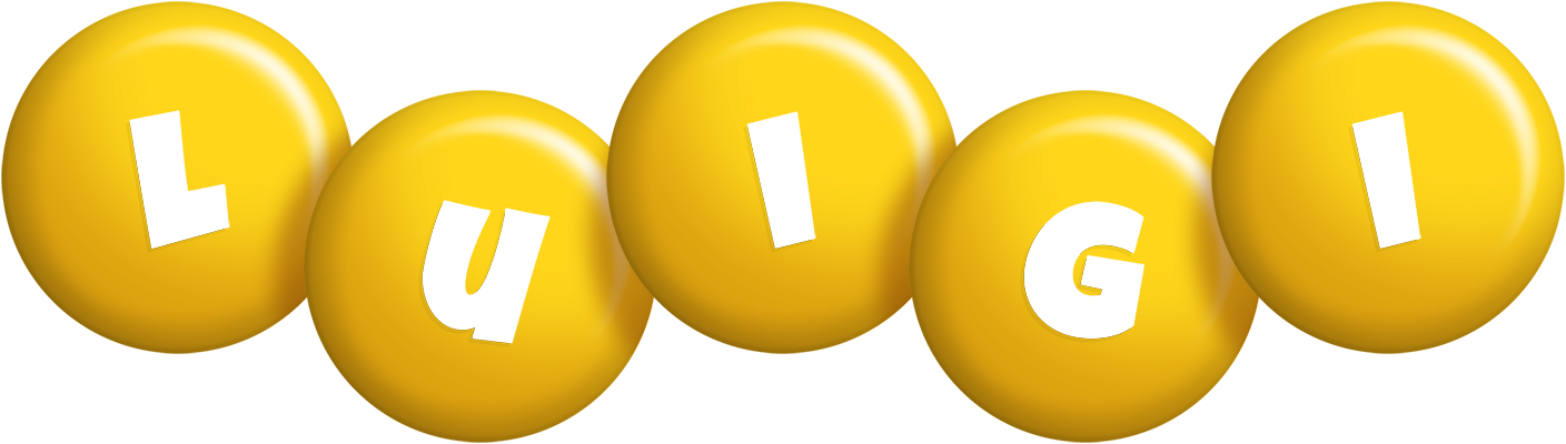 Luigi candy-yellow logo