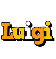 Luigi cartoon logo