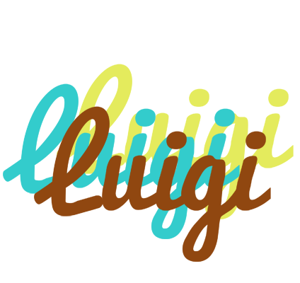 Luigi cupcake logo