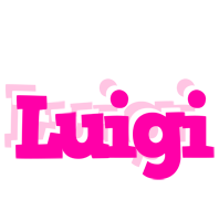 Luigi dancing logo