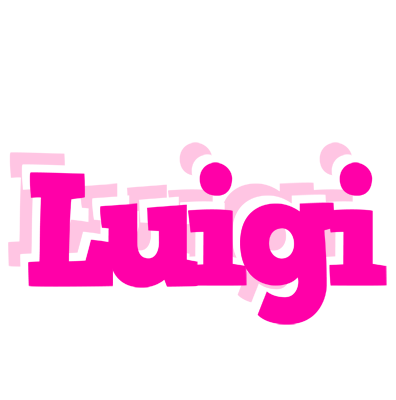 Luigi dancing logo