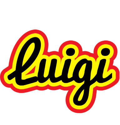 Luigi flaming logo