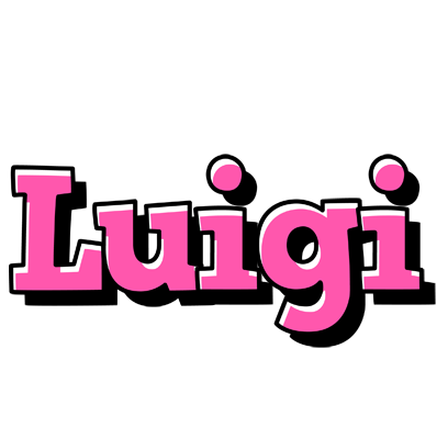 Luigi girlish logo