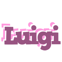 Luigi relaxing logo