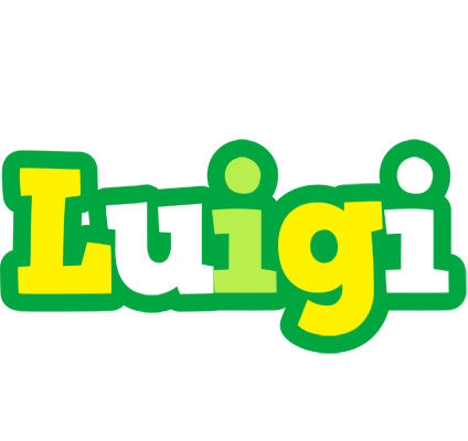 Luigi soccer logo