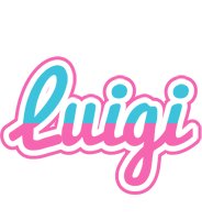 Luigi woman logo