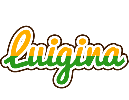 Luigina banana logo