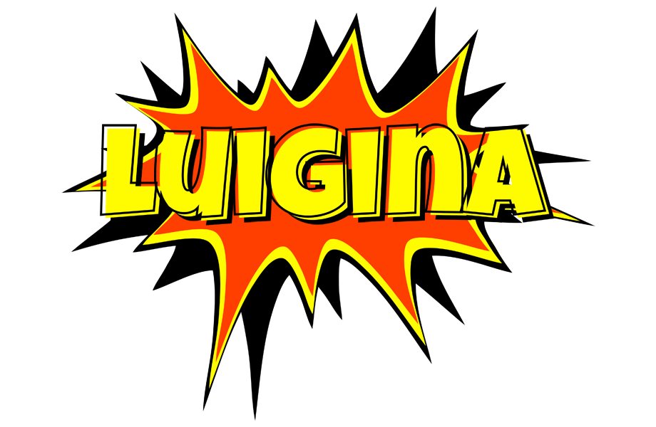Luigina bazinga logo