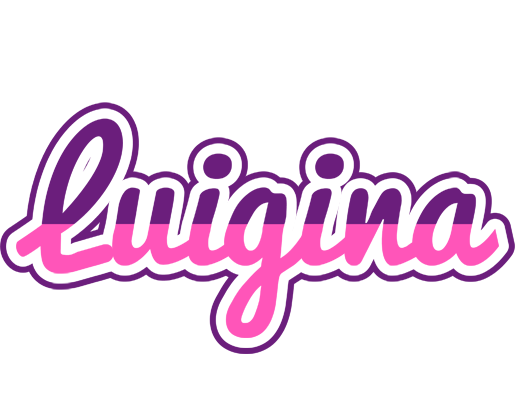 Luigina cheerful logo