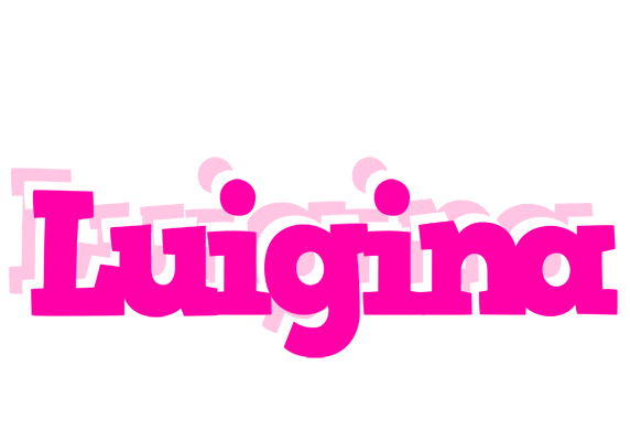 Luigina dancing logo