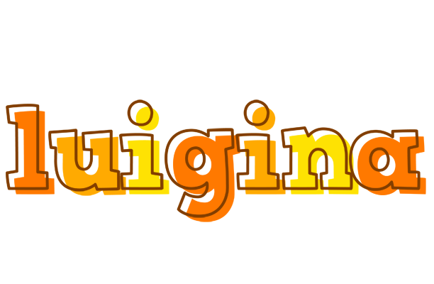 Luigina desert logo