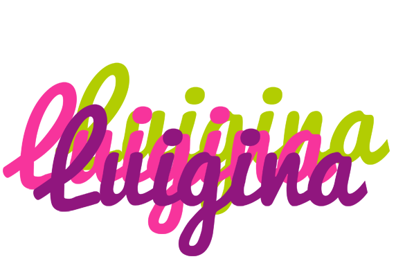Luigina flowers logo