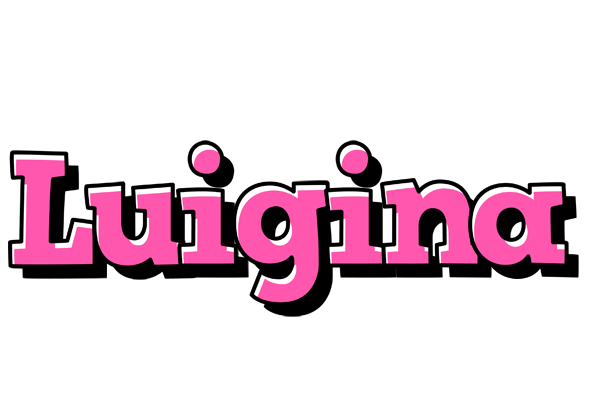 Luigina girlish logo