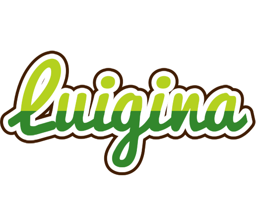 Luigina golfing logo