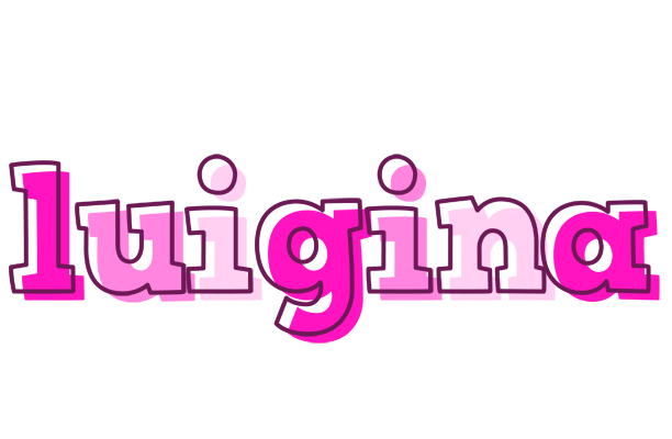 Luigina hello logo